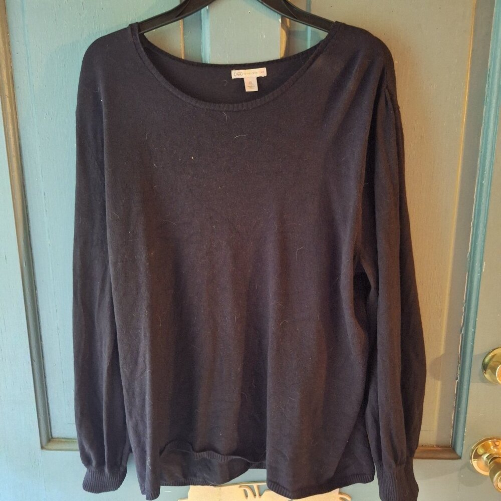 cato black long sleeve shirt